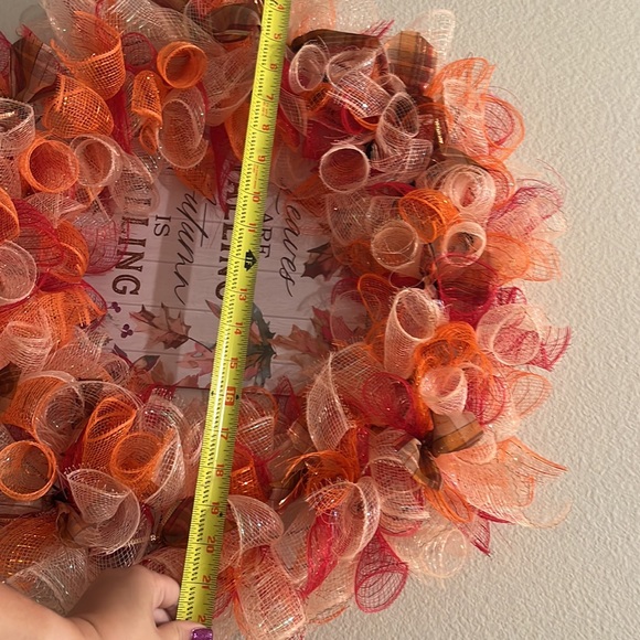 Handcrafted Fall Wreath - Picture 4 of 5